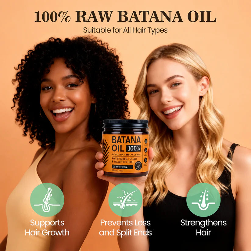 Batana Oil for Hair Growth,Raw Organic Batana Mask from Honduras